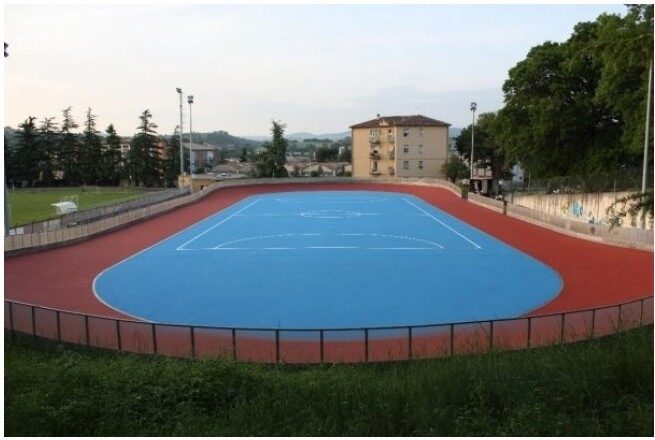 Piste de roller course de San Severino Marche
