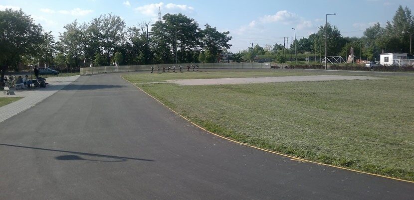 Piste de roller course de Szeged