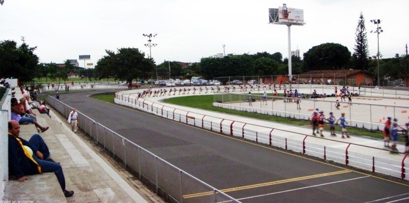 Piste de vitesse en béton de Cali