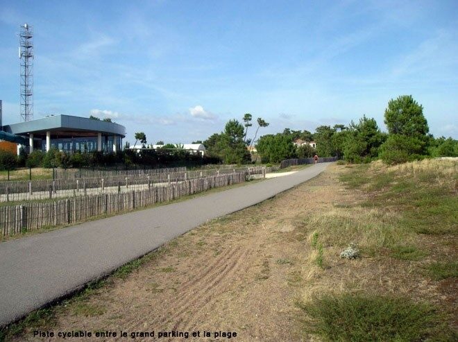 Piste du bord d’étang à la Tranche-sur-Mer