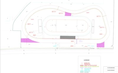 Piste du patinodrome Jacques Fronton à Valence-d’Agen