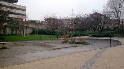 Piste du square Huchard