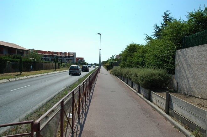 Pistes cyclables de Pérols