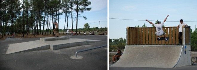 Skatepark Cazaux à la Teste-de-buch