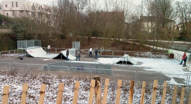 Skatepark Coulée Verte à Anthony