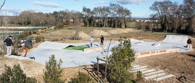 Skatepark d’Aix la Duranne