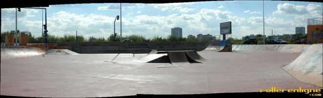 Skatepark de Bologne à Montpellier