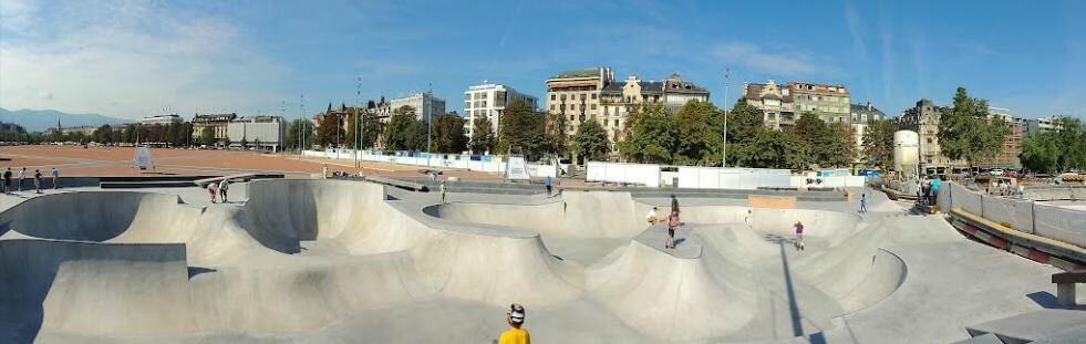 Skatepark de Geneve – Plainpalais