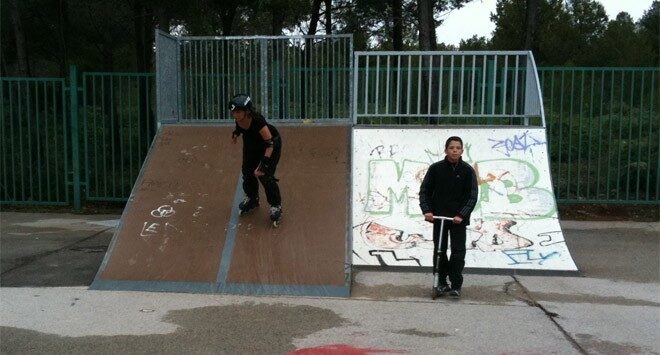 Skatepark de Saint-Mitre-les-Remparts