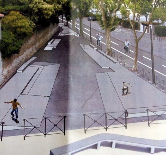 Skatepark de Varsovie à Carcassonne