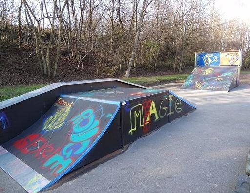 Skatepark de champagne au Mont d&rsquo;or
