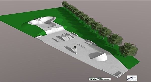 Skatepark de l’Arsenal à Douai