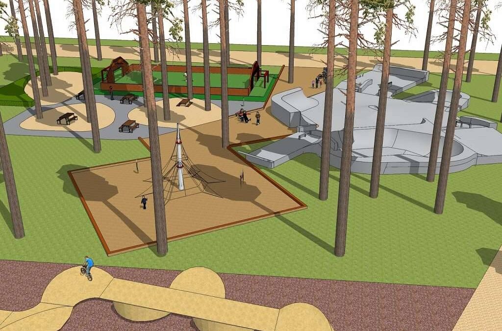 Skatepark de l’espace loisirs à Andernos