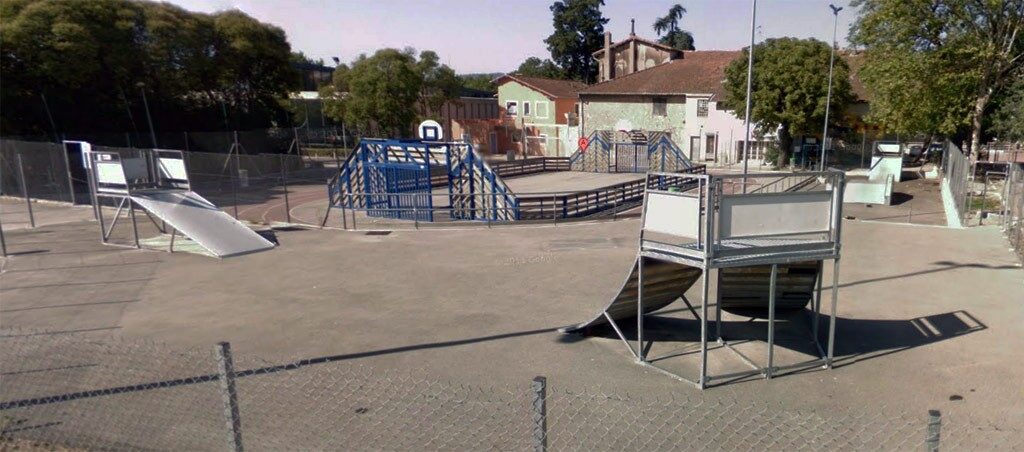 Skatepark de la gare à Mouans-Sartoux (06)