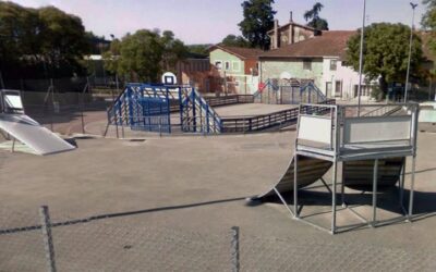 Skatepark de la gare à Mouans-Sartoux (06)
