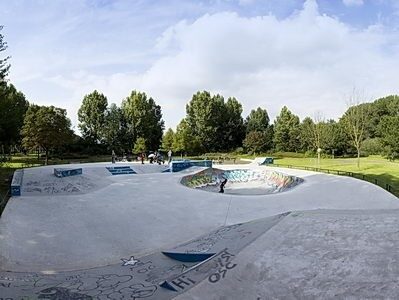 Skatepark en béton d’Eindhoven