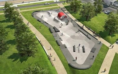 Skatepark en béton de Saint-Nazaire