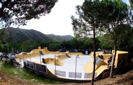 Skatepark eurocamp de Tossa de Mar