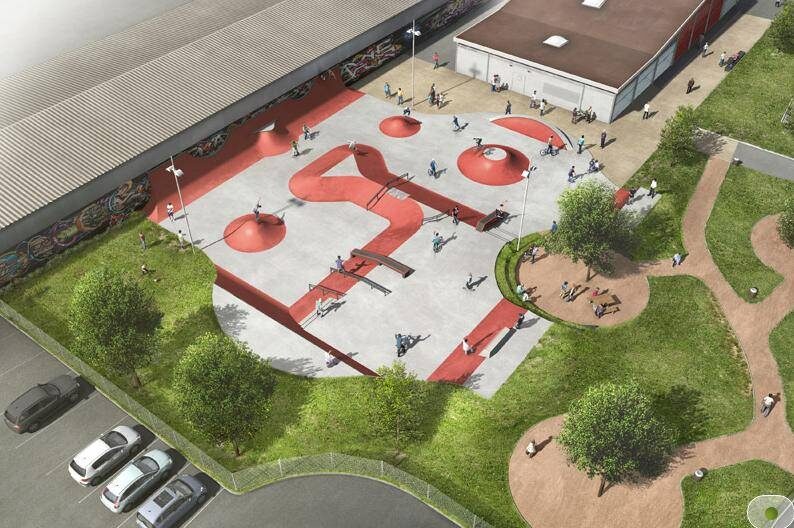 Skatepark l’épicentre Urbain à Aurillac
