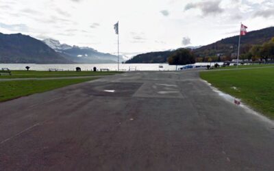 Spot de slalom d&rsquo;Annecy