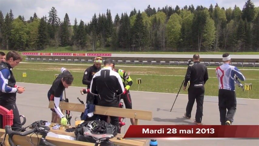 Stade de biathlon des Tuffes à Prémanon