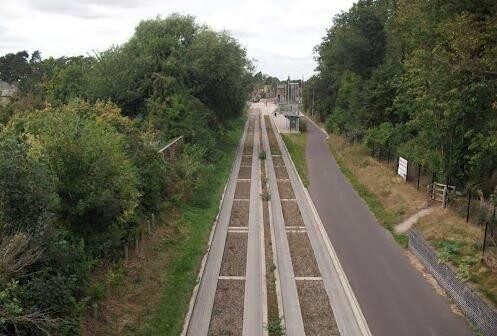 Voie verte Cambridge Milton Road