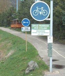 Voie verte de Bourg-Saint-Maurice à Aime