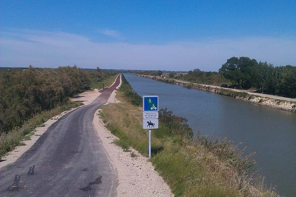 Voie verte de Saint-Laurent-d’Aigouze à Aigues-Mortes