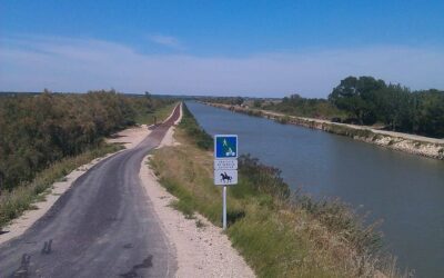 Voie verte de Saint-Laurent-d&rsquo;Aigouze à Aigues-Mortes