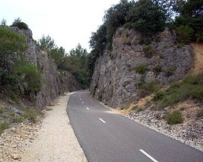 Voie verte de Saint-Martin-de-Castillon aux Beaumettes