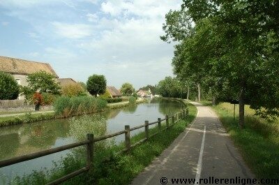 Voie verte du canal du Centre Chalon-sur-Saône à Saint-Léger-sur-Dheune