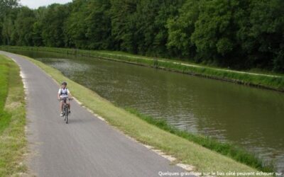 Voies sur berges du canal du Nivernais