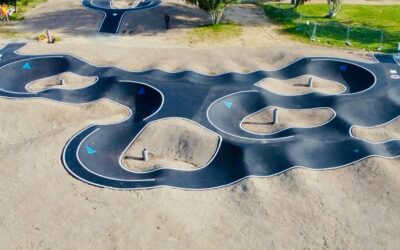 La pumptrack de Saint-Hilaire de Riez (85)