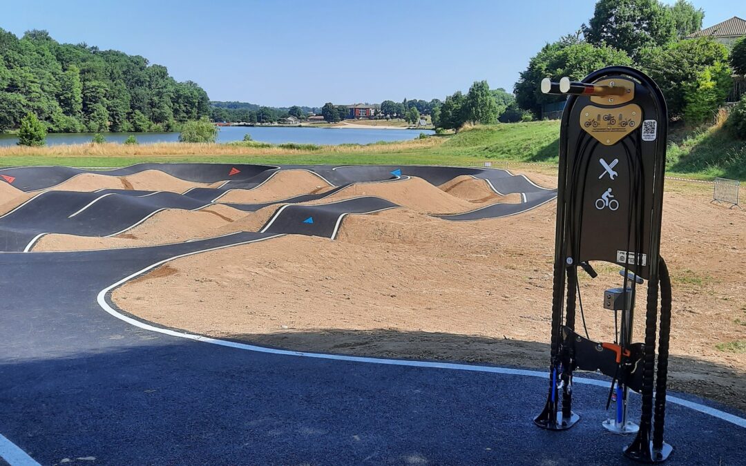 La pumptrack de Chateauneuf-la-forêt (87)