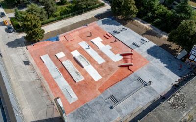 Le skatepark de la halle de glisse de Lille (59)