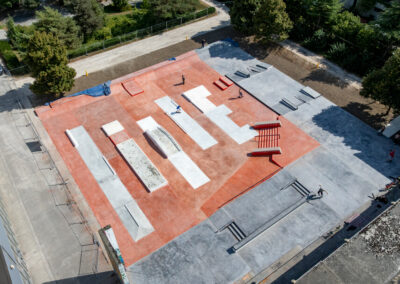 Le skatepark de la halle de glisse de Lille (59)