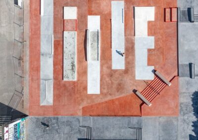 Le skatepark de la halle de glisse de Lille (59)