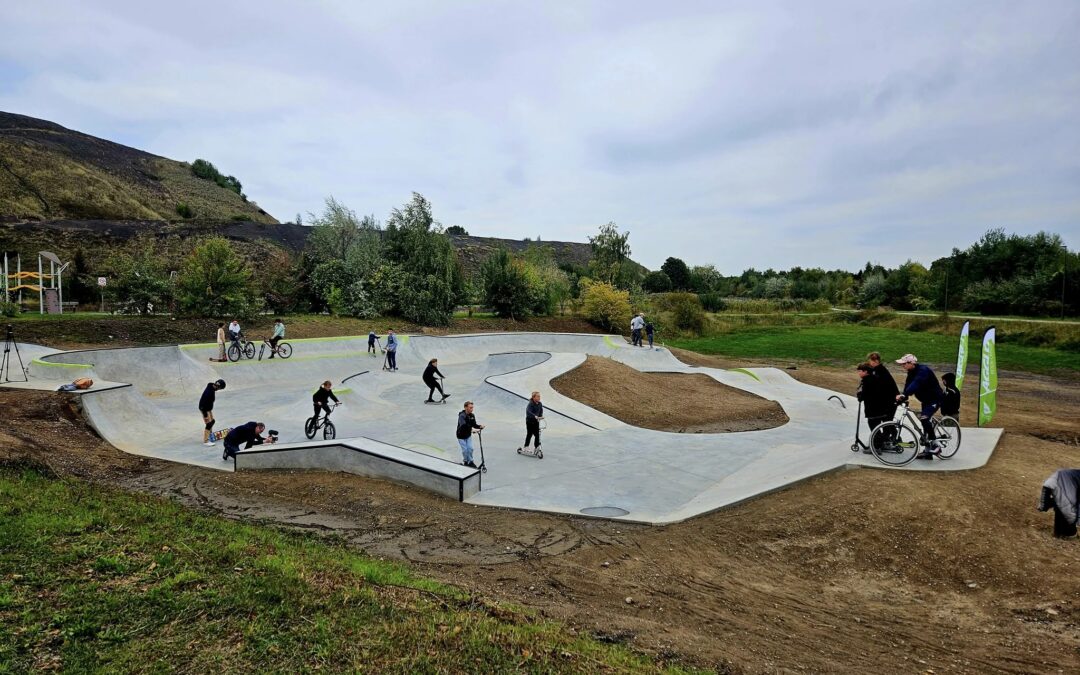 Le skatepark du parc des îles d’Henin-Beaumont (62)