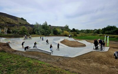 Le skatepark du parc des îles d’Henin-Beaumont (62)