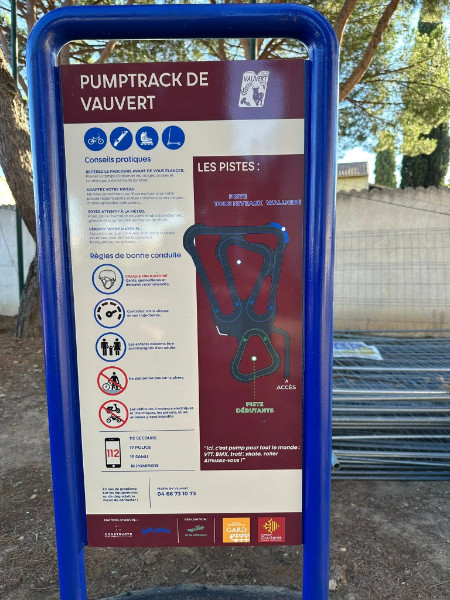 Pumptrack de Vauvert