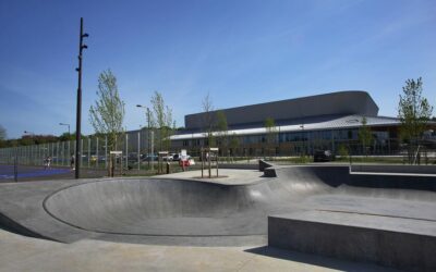 Le skatepark de l&rsquo;eau blanche à Quimper (29)