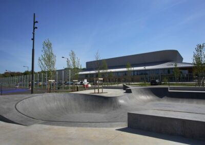 Skatepark de l'eau blanche à Quimper