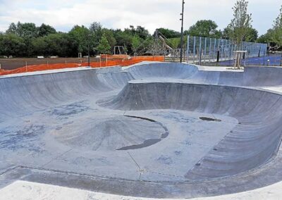 Skatepark de l'eau blanche à Quimper