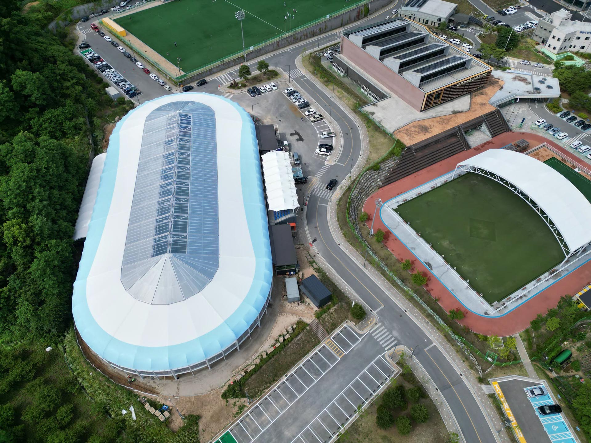 Le roller stadium de Jecheon